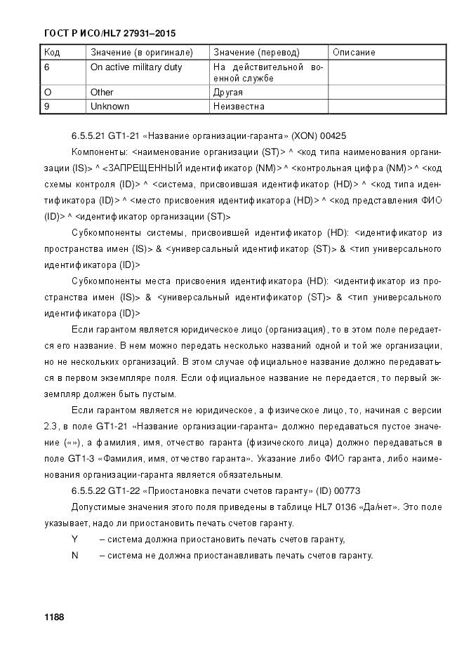 ГОСТ Р ИСО/HL 7 27931-2015, страница 1195